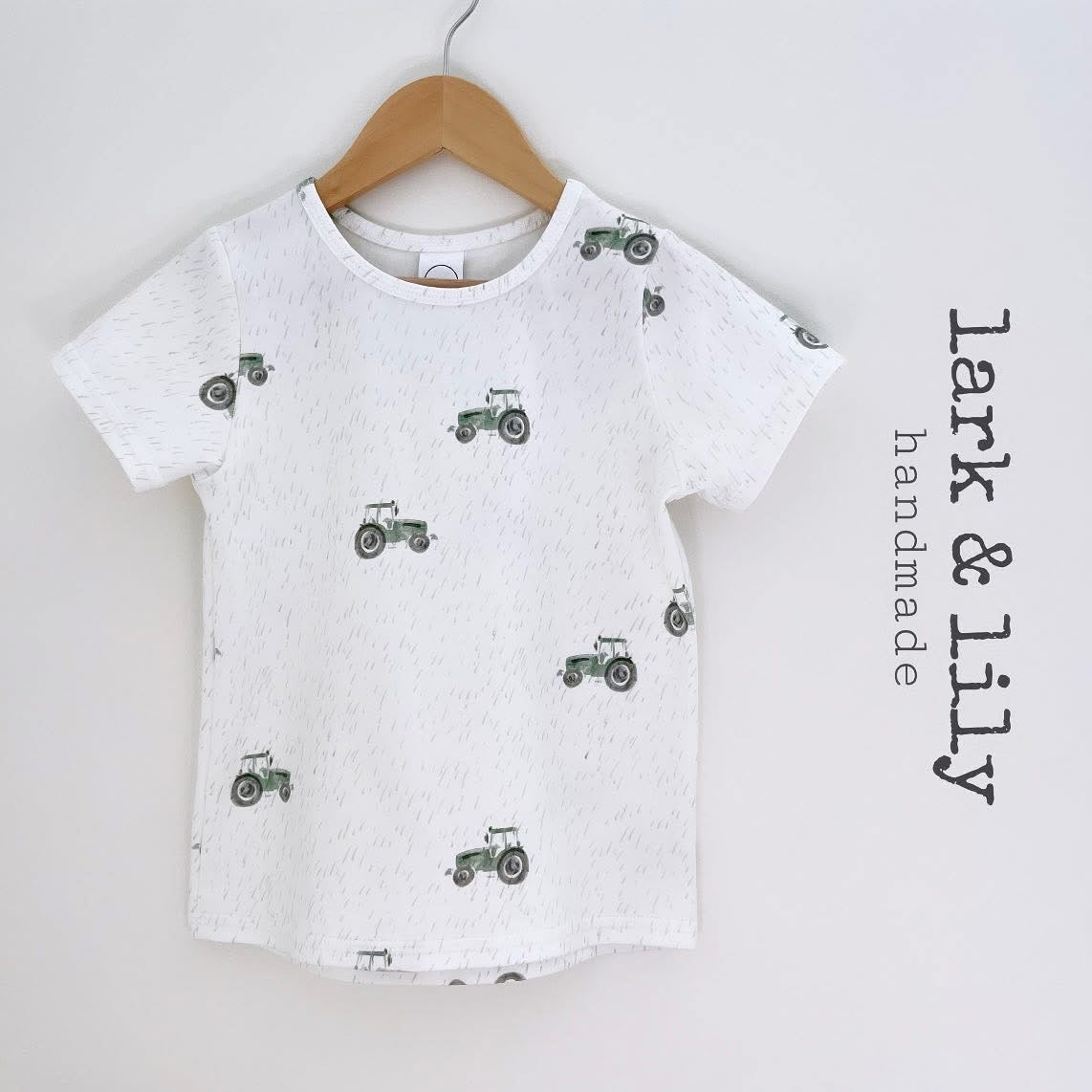 Green Tractor Basic Tee