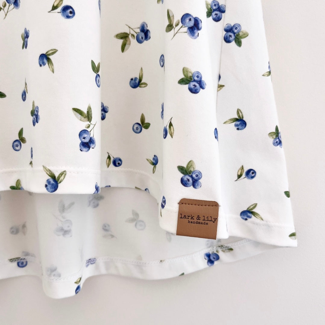 Blueberry T-shirt Dress