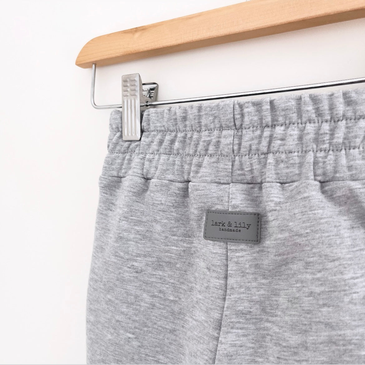 Light Heather Grey Classic Joggers