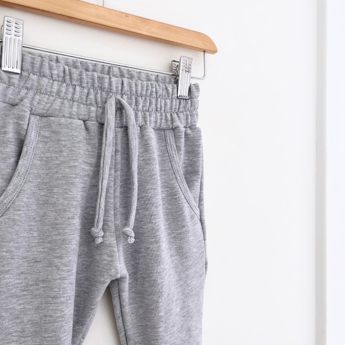 Light Heather Grey Classic Joggers