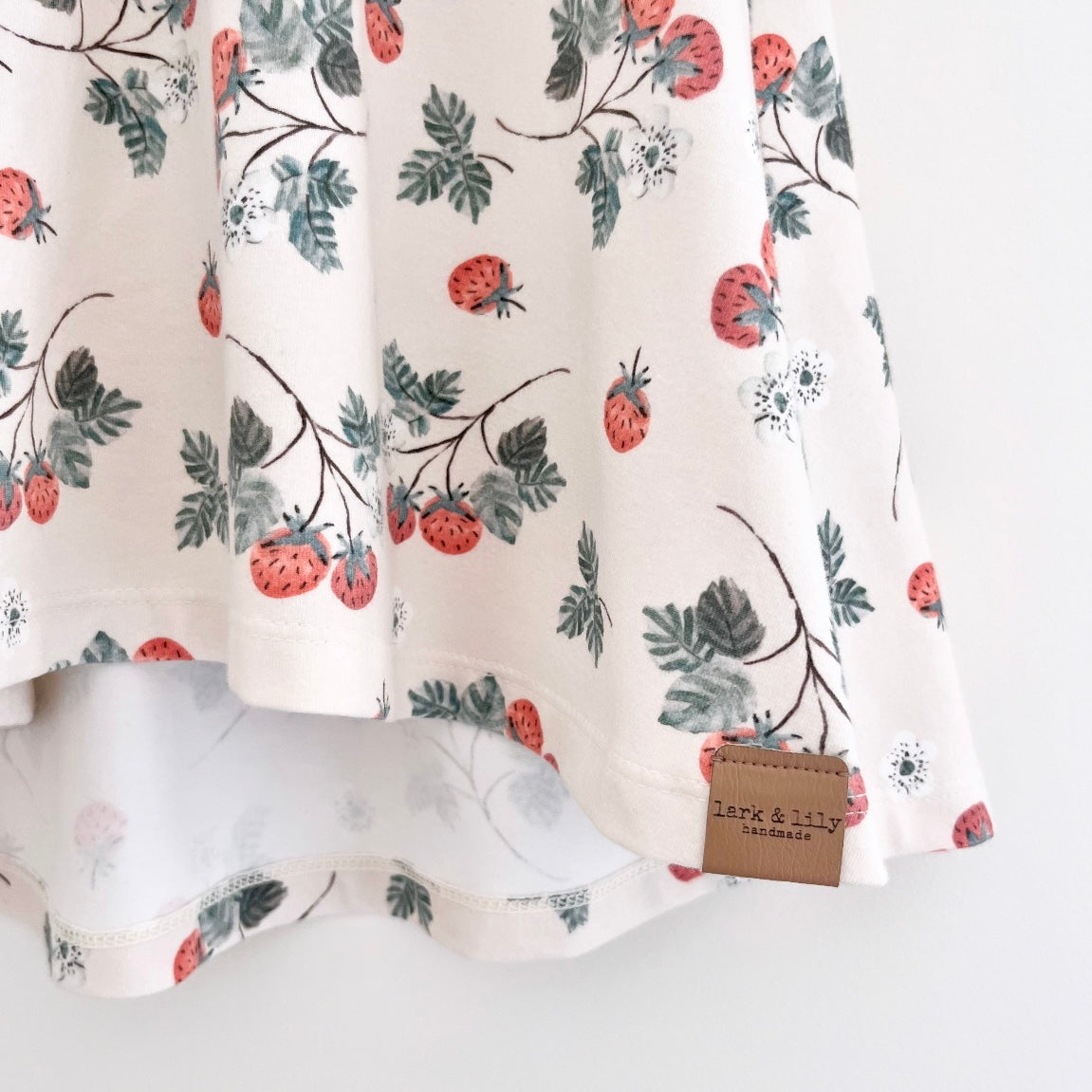 Strawberry T-shirt Dress