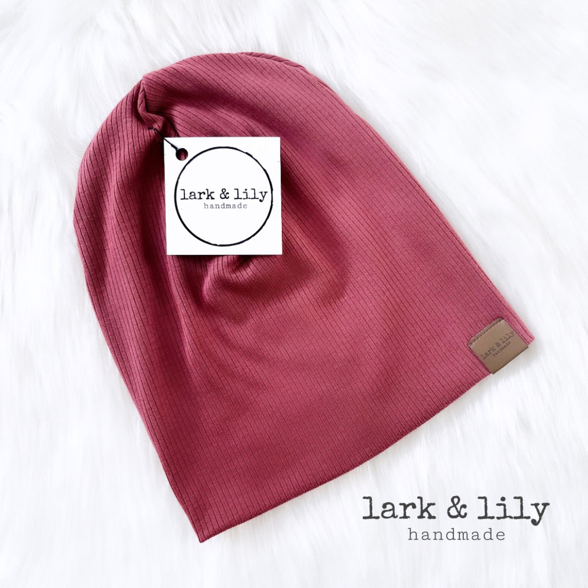Rosewood Slouch Beanie