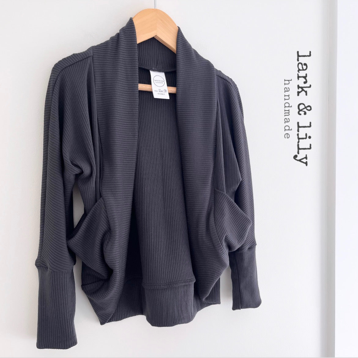 Charcoal Warm Embrace Cardigan