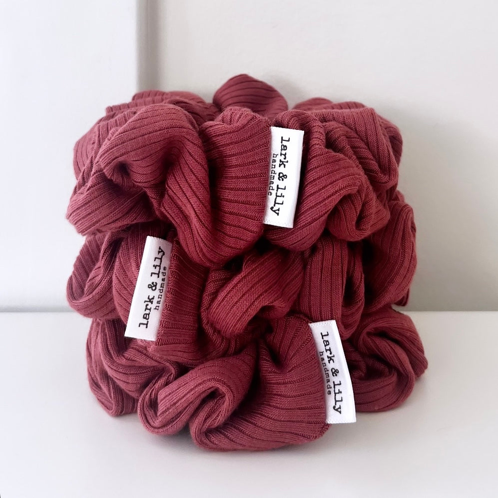 Rosewood Scrunchie