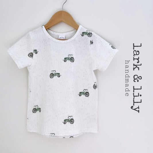 Green Tractor Basic Tee