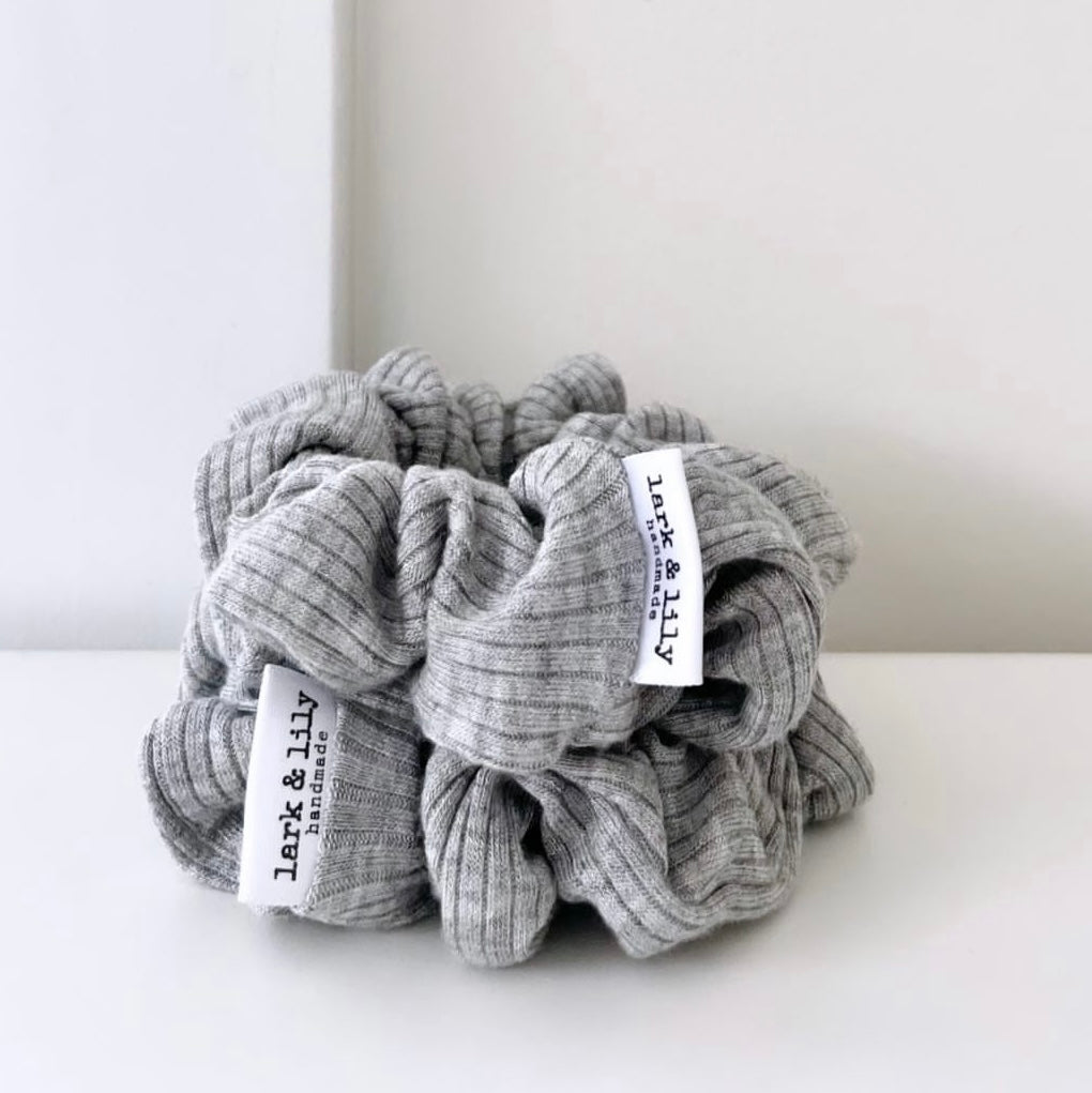 Light Grey Scrunchie