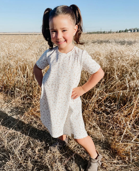 Wheat T-shirt Dress