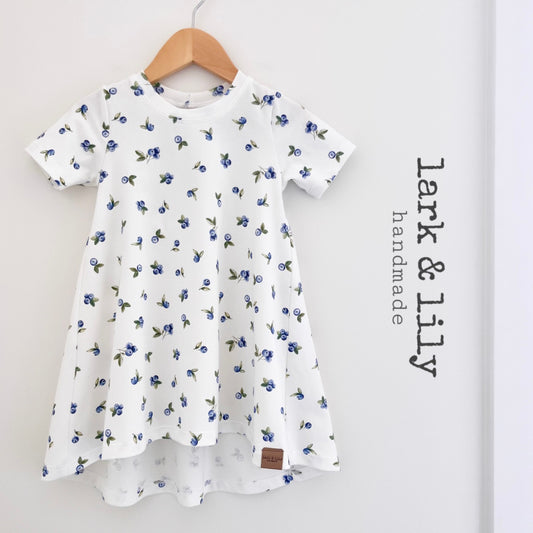 Blueberry T-shirt Dress
