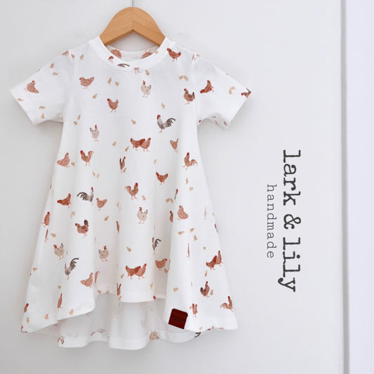 Chicken T-shirt Dress